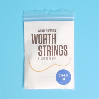 Worth CH-LG Clear Ukulele Strings - Double Packสายอูคูเลเล่ ยี่ห้อเวิร์ท ซีเฮส-เอลจี