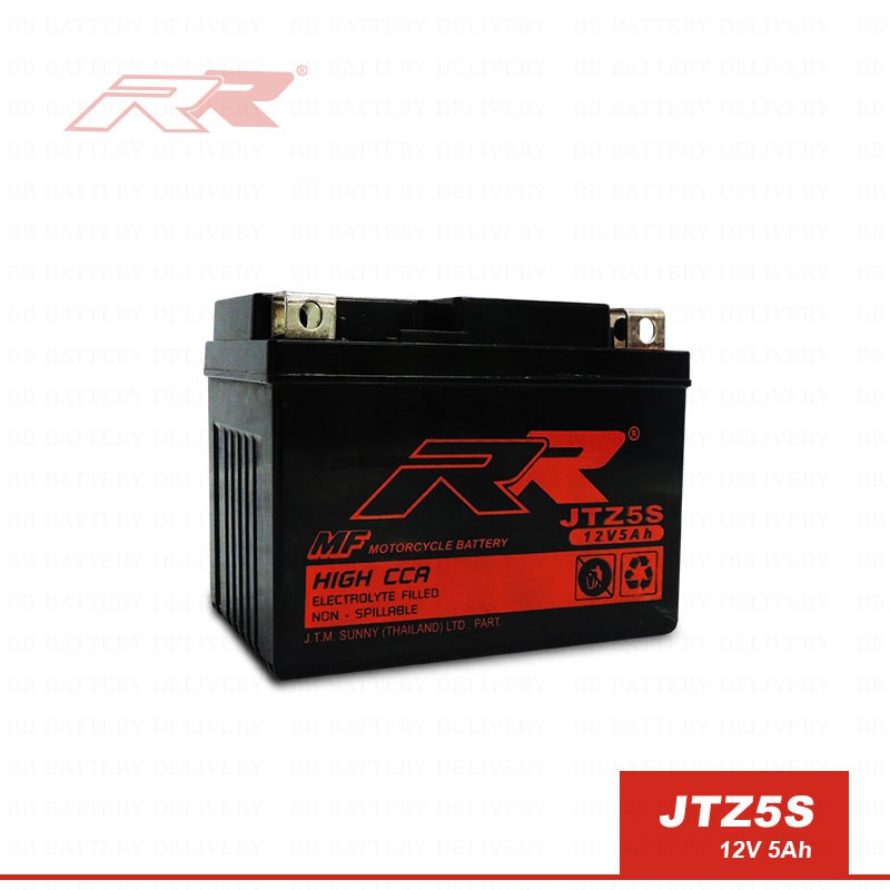 แบตเตอรี่-แห้ง-แบตเตอรี่-มอเตอร์ไซด์-honda-wave-rr-jtz5s-12v-5ah