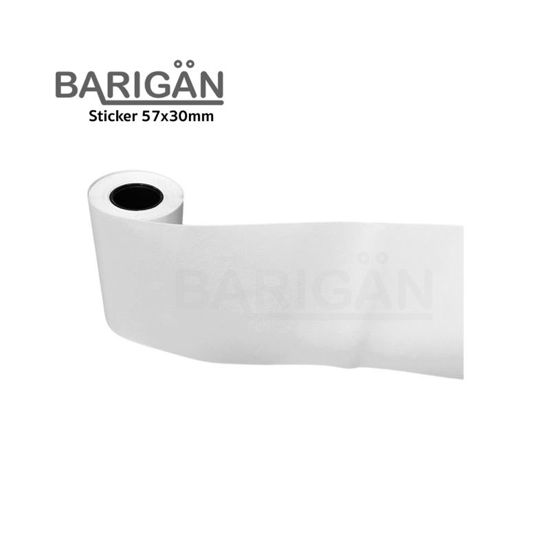 แพค10กล่อง-30ม้วน-barigan-กระดาษสติ๊กเกอร์ความร้อน-รุ่นเว้นขอบ-เต็มขอบ-สำหรับปริ้นฉลากพัสดุ