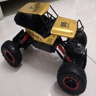 ALLOY ROCK CRAWLER รถบังคับ ขนาด 1:16 สเกล  ความเร็ว 20 กม/ชม ขับเคลื่อน4 ล้อลุยน้ำ ได้ NO.SL025