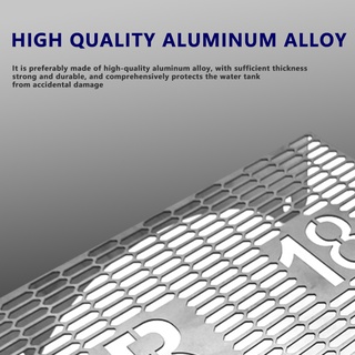 Motorcycle Parts Motor Radiator Grill Oil Cooler Guard Guard Aluminum ...