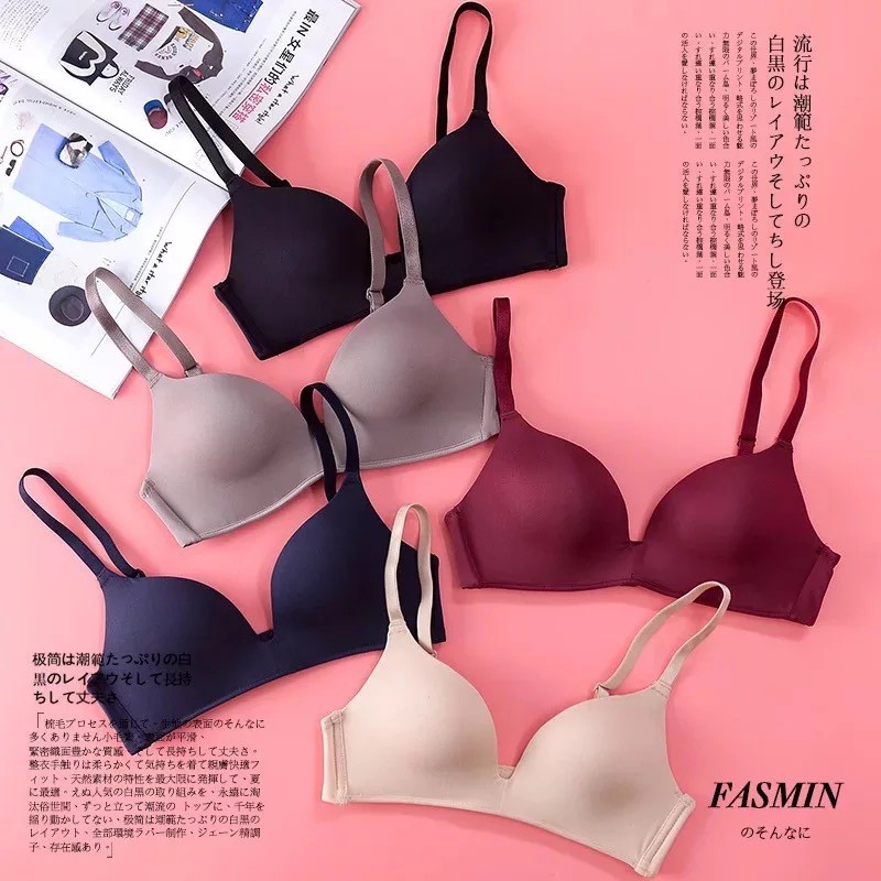 ภาพสินค้าบราจัสมินไร้ขอบไร้โครง SOFT BRA งานสวยเนียนเฉียบ เรียบ(wx-5S) จากร้าน oye_shop บน Shopee ภาพที่ 1