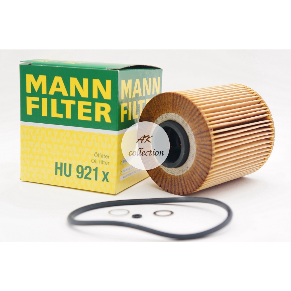 bmw-กรองน้ำมันเครื่อง-oil-filter-mann-filter-hu921x-เครื่อง-m40-รุ่น-e30-318i