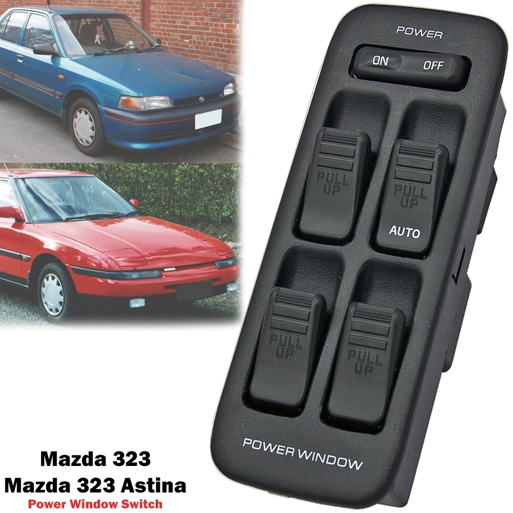 สวิตช์ควบคุมหน้าต่างรถยนต์-สําหรับ-mazda-323-bg-mazda-323-astina-1989-1994