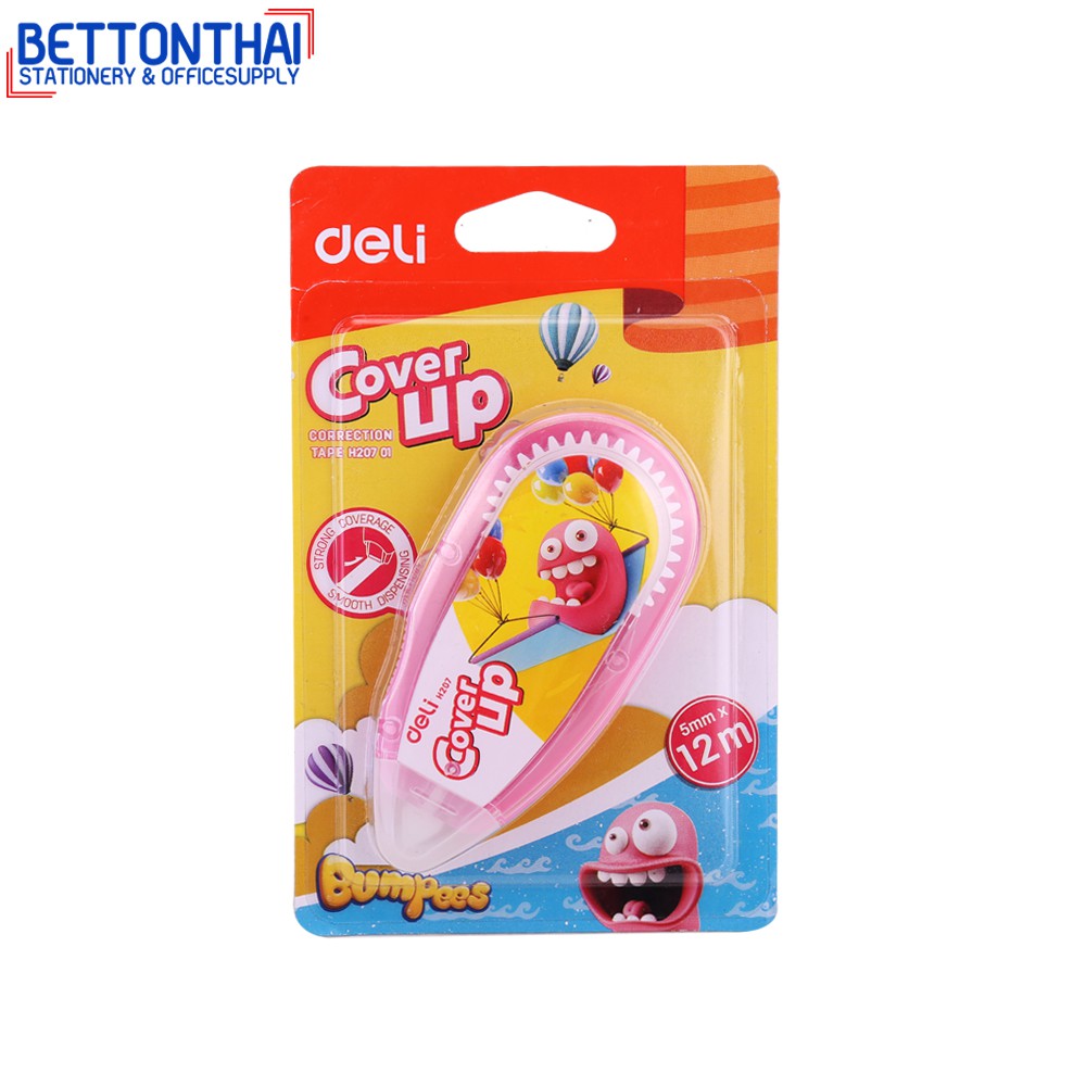 deli-h20701-correction-tape-เทปลบคำผิด-ยาว-12m-เทปลบคำผิดแฟนซี-เทปลบคำผิด-อุปกรณ์การเรียน-เทปลบ-เครื่องเขียน