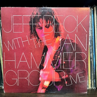 Used Vinyl LP แผ่นเสียงสากล  Jeff Back - with the Jan Hammer Group ( Used LP) 1977 Japan.สภาพแผ่น VG+