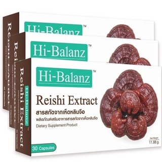 Hi-Balanz Reishi Extract 30 Capsules (3 กล่อง)