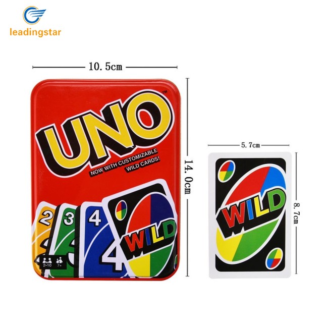 leadingstar-uno-wild-uno-flip-dos-กล่องเหล็กเกมคลาสสิก