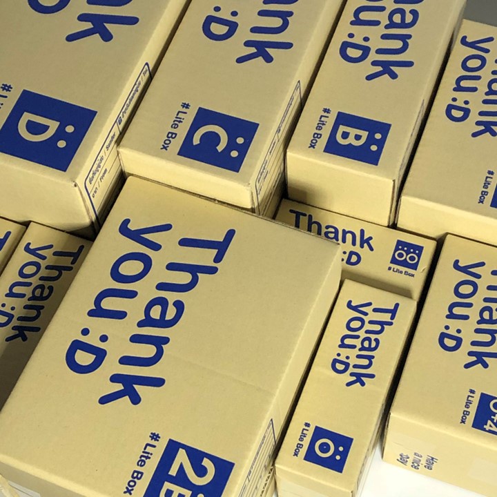 กล่องพัสดุ-กล่องไปรณีย์-thankyou-แพ็ค20ใบ-พร้อมส่ง-กล่องเบอร์-00-0-0-4-a-aa-2a-b-กล่องน่ารัก-กล่องฝาชน-หนา-ถูกที่สุด