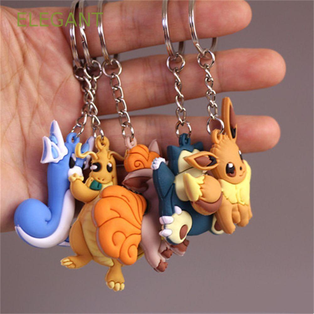 พวงกุญแจ-จี้รูปโปเกม่อน-dragonair-vulpix-eevee-snorlax-เหมาะกับของขวัญวันเกิด-ของเล่นสําหรับเด็ก