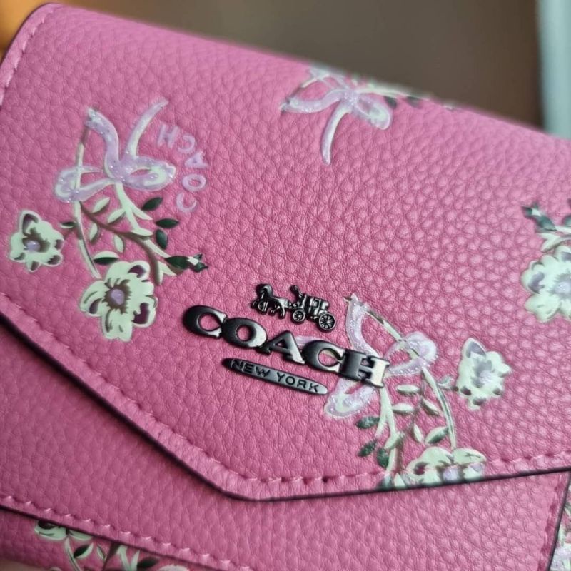 กระเป๋าสตางค์-coach-f28445-small-wallet-แท้-ส่งฟรี