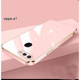 ภาพขนาดย่อของภาพหน้าปกสินค้าเคส OPPO A12 A5S A7 F9 Reno6Z soft case เคส OPPO A12 A3S A5S F9 electroplate A7 เคสโทรศัพท์เคลือบด้วยไฟฟ้า จากร้าน shuhao.th บน Shopee ภาพที่ 5