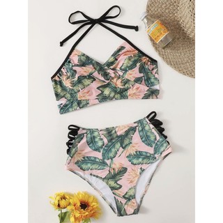 Size S-L New Bikini set แบบผูกหลัง พร้อมส่ง