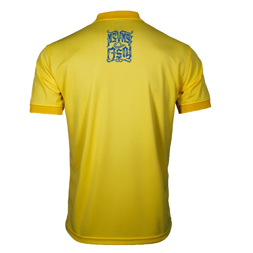 สกรีนเสื้อ-77design-เสื้อเหลืองคอปก-ทรงพระเจริญ