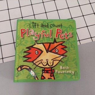 Board Book : Lift and Count Playful Pets มือสอง