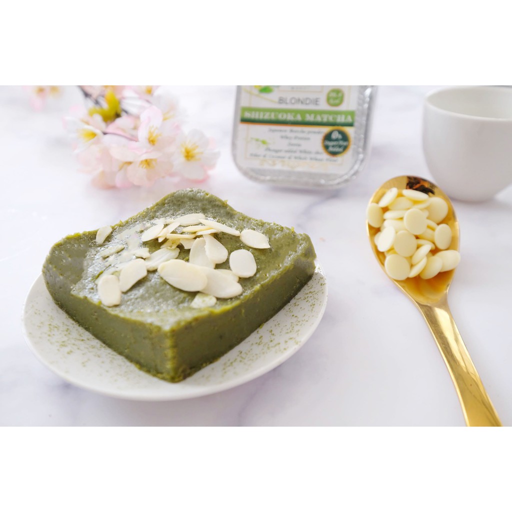 18KCal บราวนี่แคลอรี่ต่ำ : บลอนดี้มัทฉะชาเขียว (58 kcal/ชิ้น) Shizuoka ...
