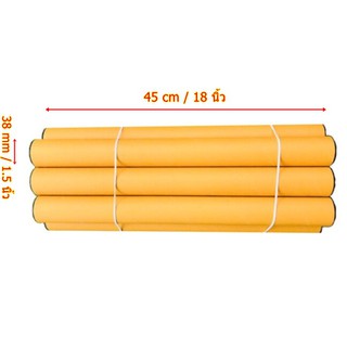 2Brothersister 45 ซม.กระบอกโปสเตอร์ขนาดกว้าง 1.5 นิ้ว ยาว 45 ซม.พร้อมฝาปิด 2 ด้าน แพ็ค 10 ชิ้น