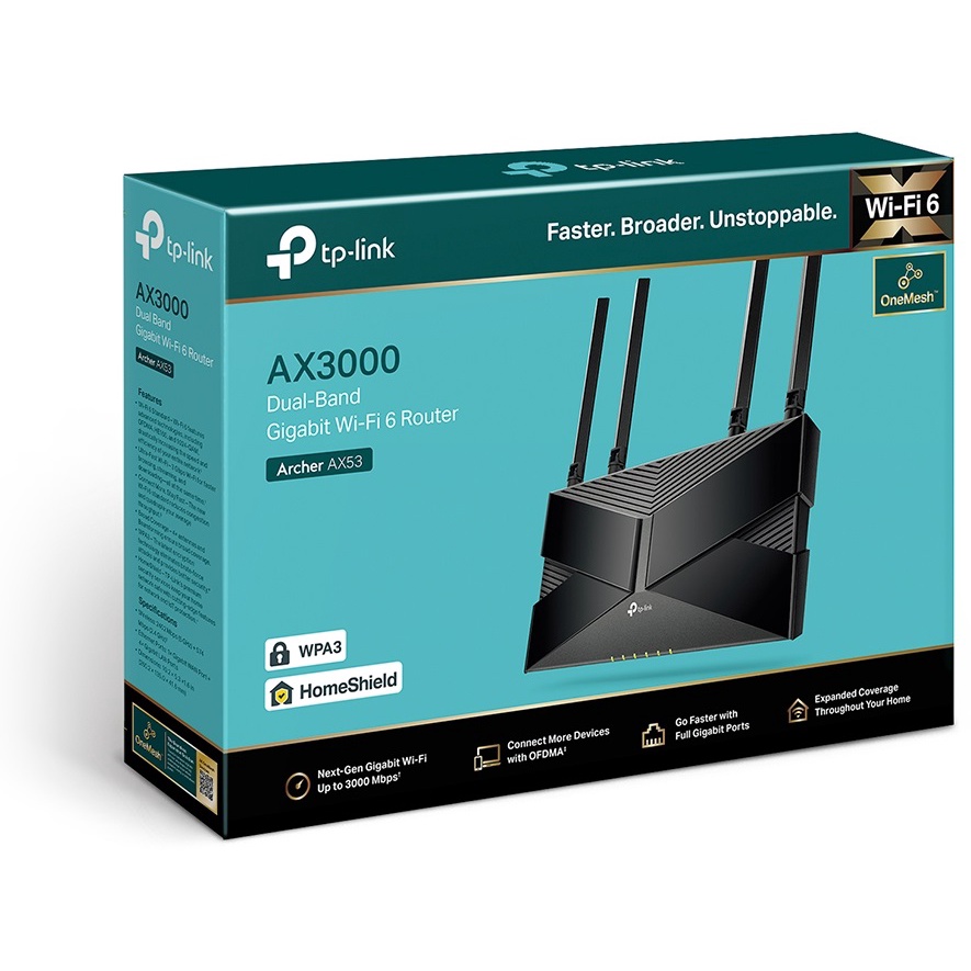 TP-LINK Archer AX53 Dual Band Gigabit Wi-Fi 6 Router | Shopee Thailand