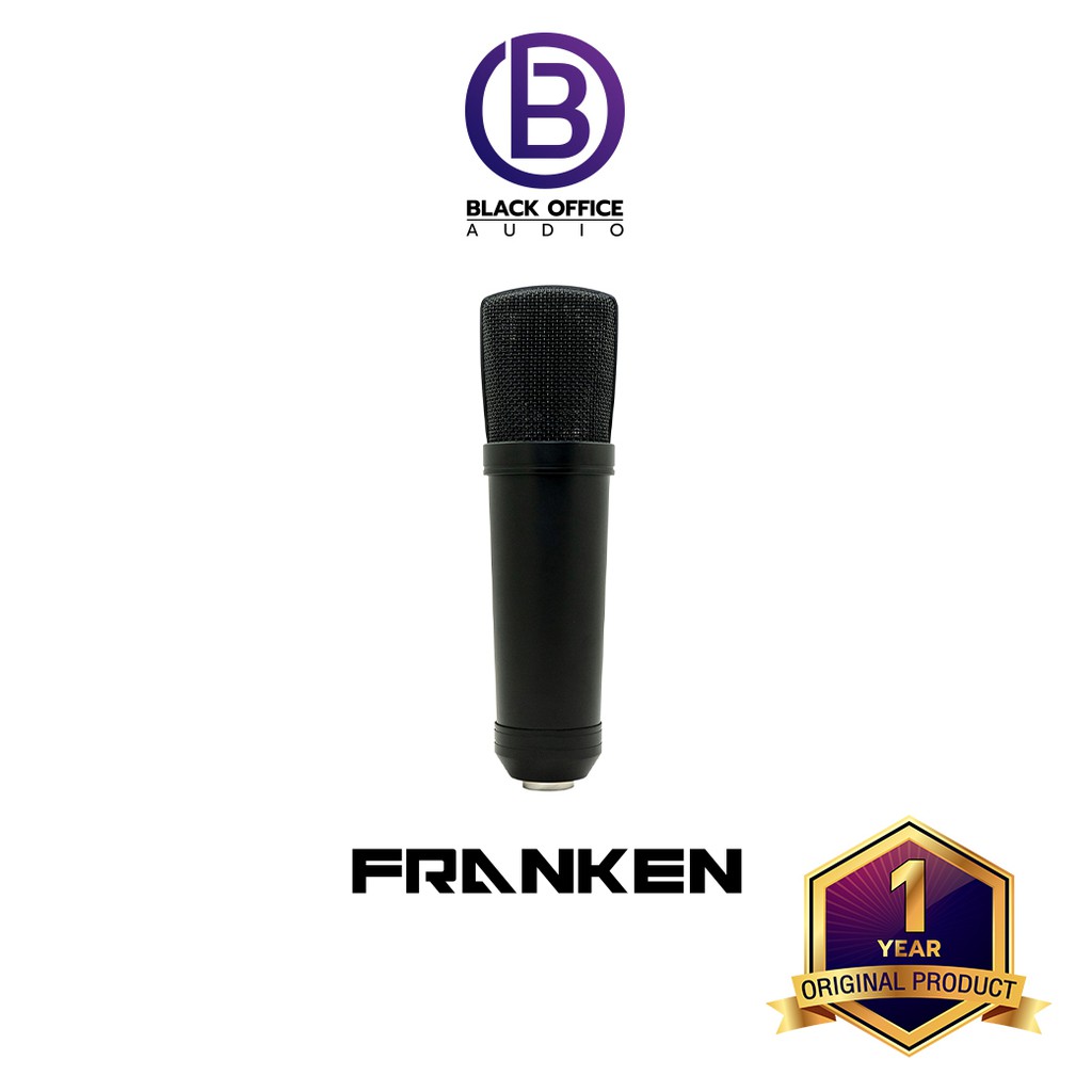 franken-sm-1-ไมค์คอนเดนเซอร์-ไมค์อัดเสียง-บันทึกเสียง-โฮมสตูดิโอ-condenser-microphone-blackofiiceaudio