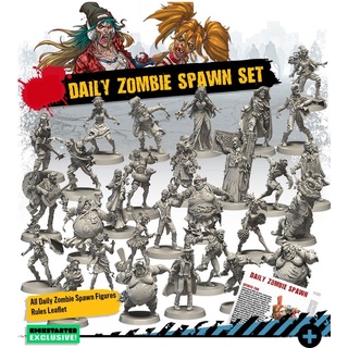 ภาพขนาดย่อของภาพหน้าปกสินค้าZombicide (2nd Edition): Daily Zombie Spawn Set (Kickstarter Exclusive) จากร้าน boardgameheist บน Shopee