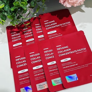 [แผ่น Patch Infusing Collagen] Infusing Collagen Concentrate Patch (8 ea หน้าผาก 4, แก้ม 4)