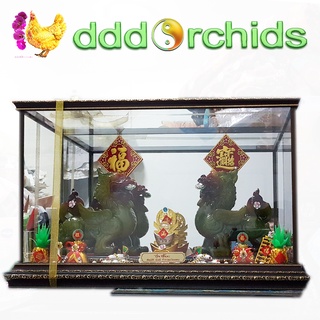 ปี่เซี๊ยะคู่ นำโชค และเหนี่ยวทรัพย์ไม่ให้รั่วไหลไปไหน หน้ากว้างประมาณ 45 เซนติเมตร  ; สายมูต้องมา