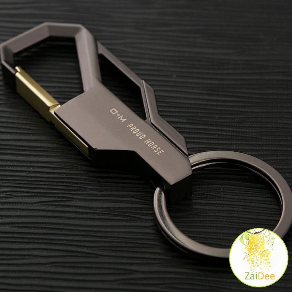 ภาพหน้าปกสินค้าที่ล๊อคพวงกุญแจโลหะ สำหรับห้อยงกุญแจ พวงกุญแจของขวัญ 1 ชิ้น พวงกุญแจพร้อมส่ง Keychain จากร้าน zaideeshop บน Shopee