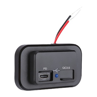 Edb* อะแดปเตอร์ชาร์จ USB C 18W Mini Fast USB PD QC 3.0 พอร์ตคู่ สําหรับโทรศัพท์มือถือ แท็บเล็ต