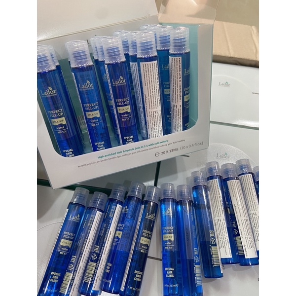 ภาพสินค้า( ส่งไว) ฉลากไทย ฮิตมากก ทรีทเม้นท์บำรุงผมลาดอร์ Lador Perfect Hair Fill-up 13ml. จากร้าน beautypuffshop บน Shopee ภาพที่ 1