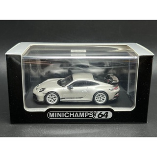 Minichamps 64 / PORSCHE 911 GT3 (992) 2021 - GT SILVER METALLIC