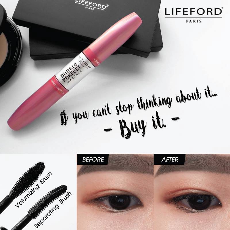 ไม่แท้คืนเงิน-lifeford-double-perfect-mascara