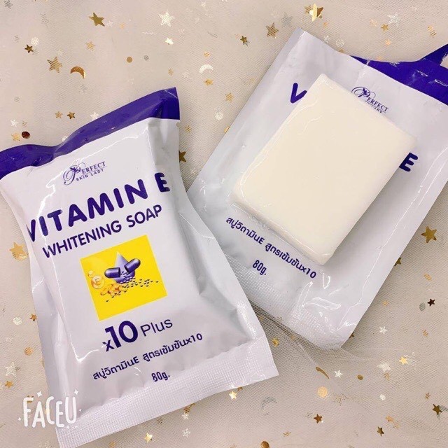 vitamin-e-soap-สบู่บำรุงผิวหน้า-ลดฝ้า-กระ-จุดด่างดำ-ผิวกระจ่างใส