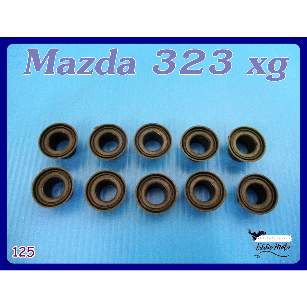 mazda-323-xg-gear-lever-bushing-set-green-10-pcs-125-บูชคันเกียร์-สีเขียว-10-ตัว-สินค้าคุณภาพดี