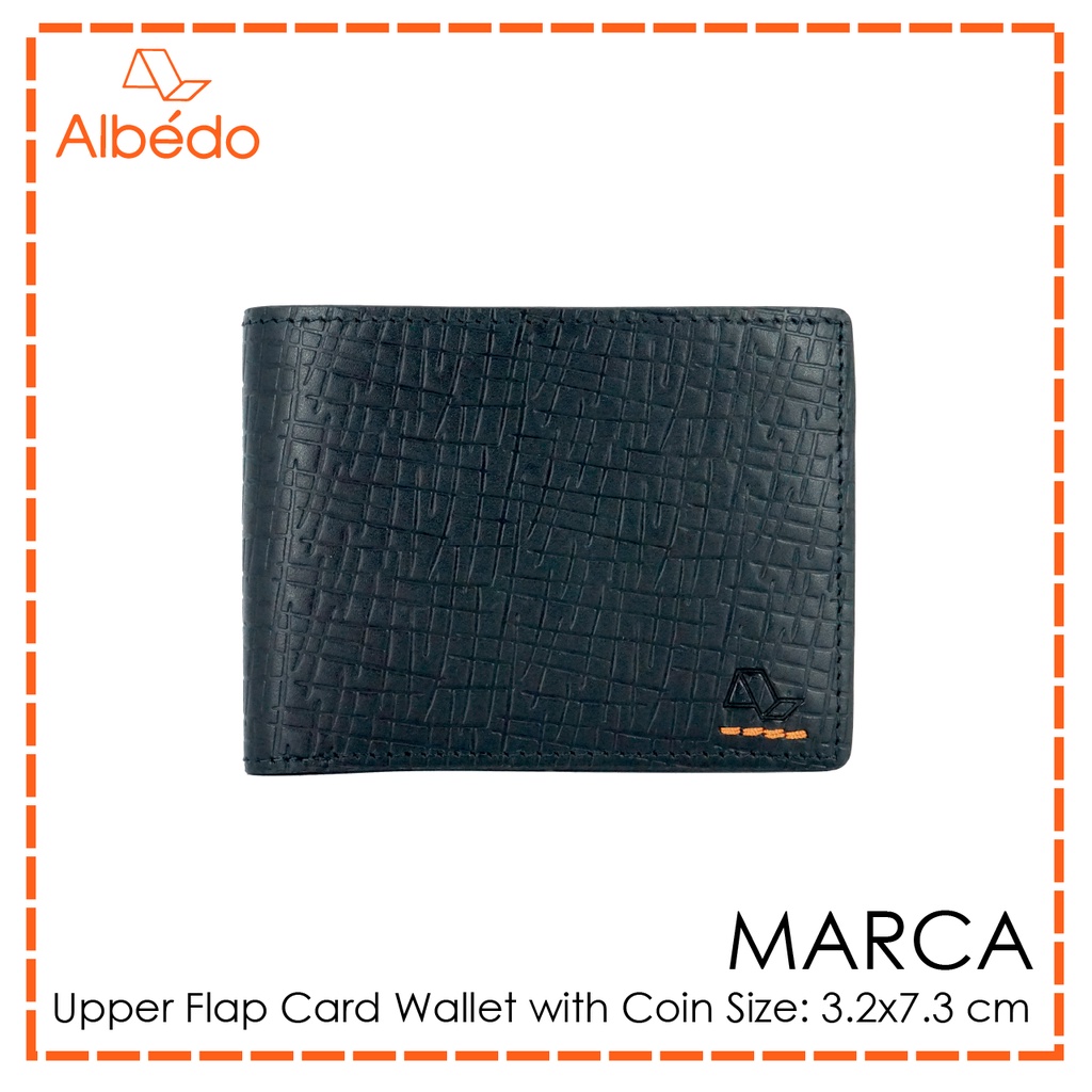 albedo-marca-upper-flap-window-with-coin-กระเป๋าสตางค์-กระเป๋าใส่บัตร-รุ่น-marca-mc00655-mc00699