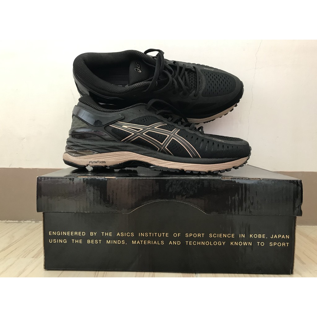 รองเท้าวิ่ง ASICS MetaRun T691N (Black/Onyx/Rose Gold) | Shopee Thailand