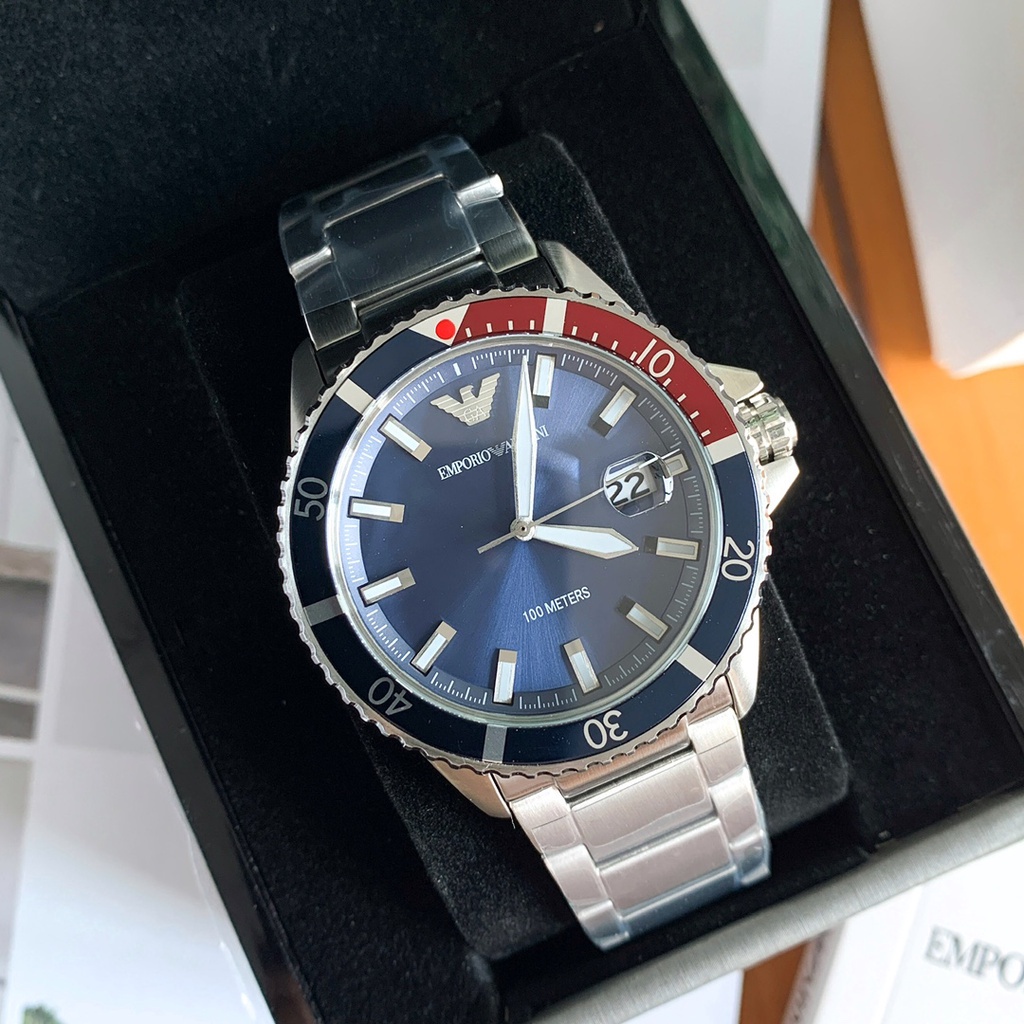 ภาพหน้าปกสินค้าAR 11339 Men's Watch Water Ghost Fashion Watch Luminous Solid Steel Strip Quartz Watch Relogio Relo-gios Masculinos