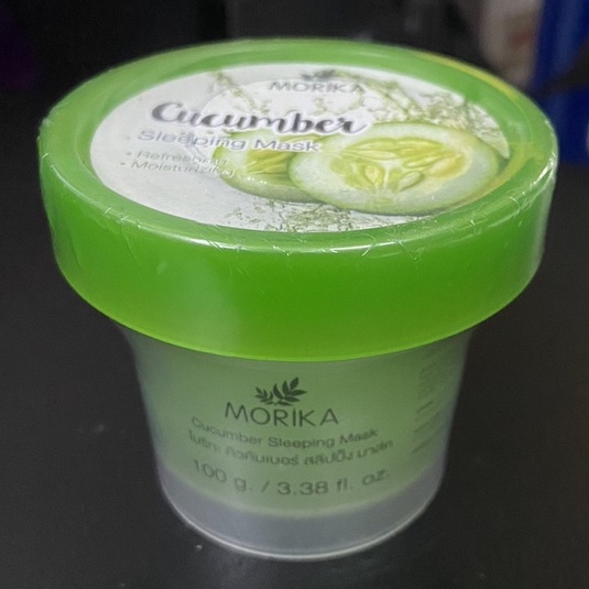 Morika Sleeping Mask (แตงกวา/ส้ม/อโลเวล่า) โมริกะ สลีปปิ้ง มาส์ค 100