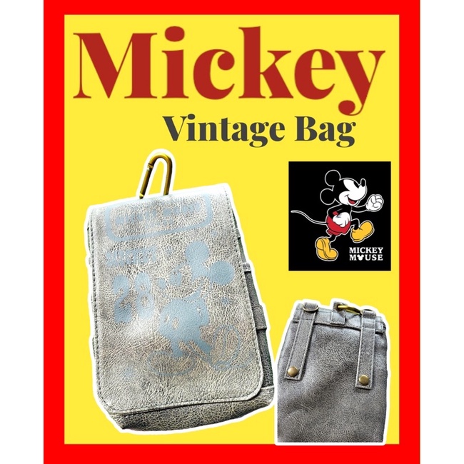 กระเป๋าmickey-vintage-มือสอง