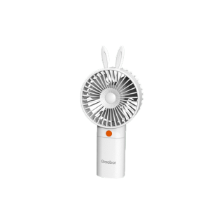 Gaabor พัดลมมือถือพกพา1.5W ชาร์ต USB รูปกระต่าย Hand-held fan GFH-N78A เย็น แรง
