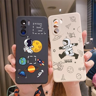 เคสซิลิโคน ลายนักบินอวกาศ สําหรับ Samsung A34 A54 A14 A04 A73 A53 A33 A23 A13 M52 M32 M62 A22 Lte A32 A52 A72 A02S A12 A21S A51 A71 A31 A7 2018 A50 A70 A20 A30 A10S A20S A30S B144