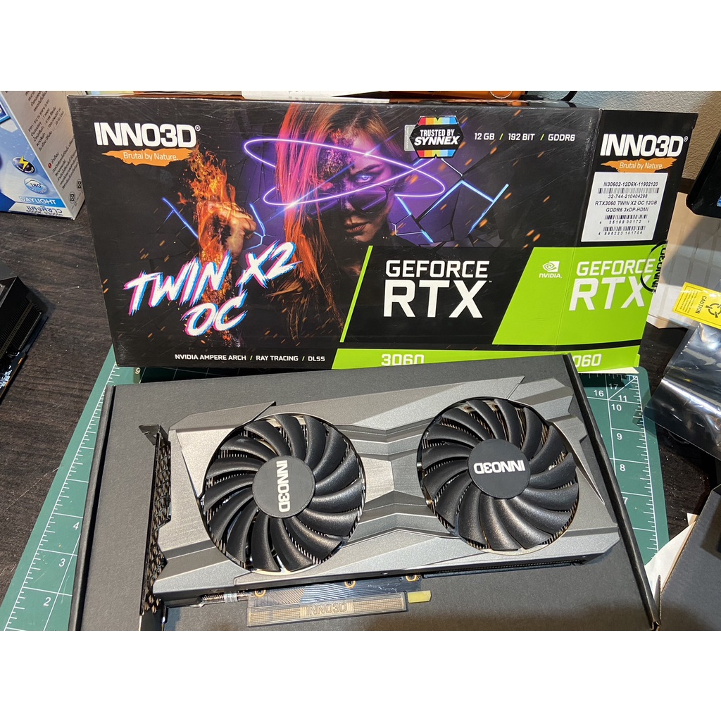 RTX3060 12GB INNO3D TWIN X2 (OC,D6) | Shopee Thailand