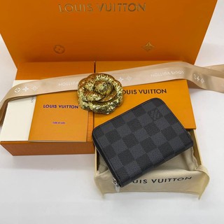 Louis vuitton wallet Grade Vip Size 11 cm  อปก.Fullboxset