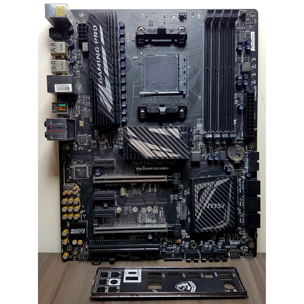 เมนบอร์ด am3+ MSI 970A GAMING PRO CARBON | Shopee Thailand