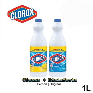 CLOROX total disin fections น้ำ ยาทำความสะอาดและฆ่ าเชื้อโรคขนาด1000ml 2กลิ่นพร้อมส่ง มีราคาส่ง