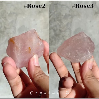 โรสควอตซ์ | Rose quartz 💕 #Rose2 - Rose3 #หินดิบ สีชมพู ฉ่ำ สวย 🥰 หินธรรมชาติ