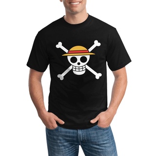 เสื้อคู่ - สีที่แตกต่างกันในการเลือกหมวกฟางโจรสลัด Jolly Roger พิเศษลิง D. ลูฟี่ที่กําหนดเองเสื้อยื