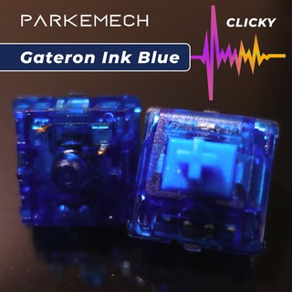 ภาพหน้าปกสินค้าGateron Ink Blue (x1) สวิตช์ Clicky High-End ที่เกี่ยวข้อง