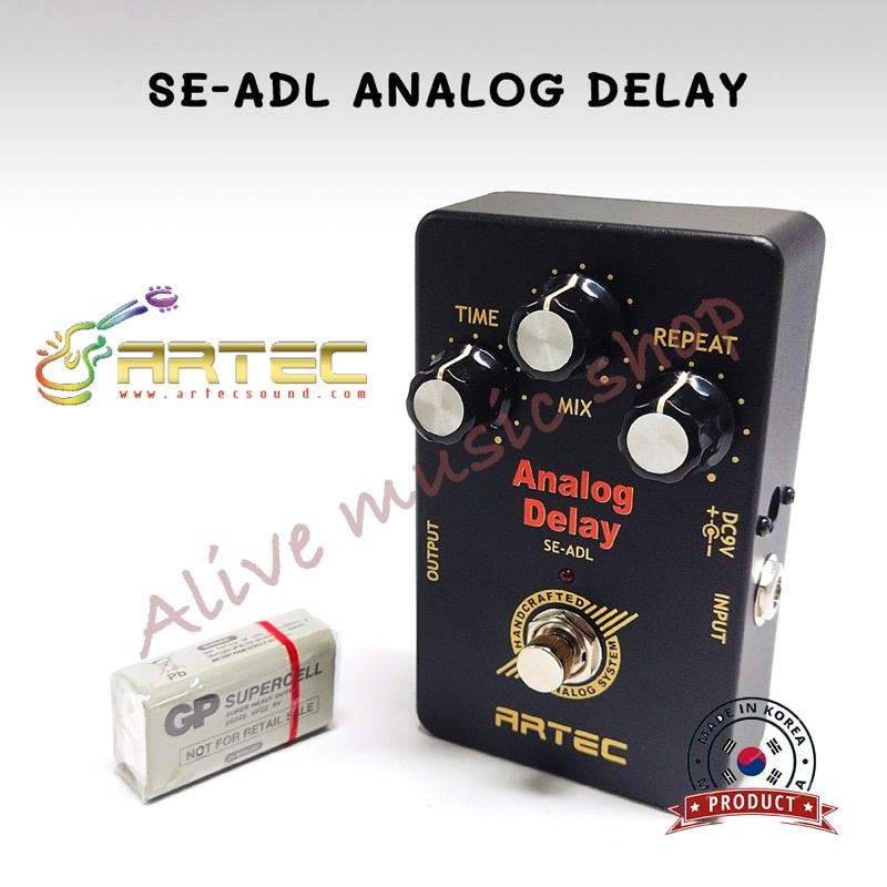 เอฟเฟคกีต้าร์ ARTEC รุ่น SE-ADL ANALOG DELAY | Shopee Thailand