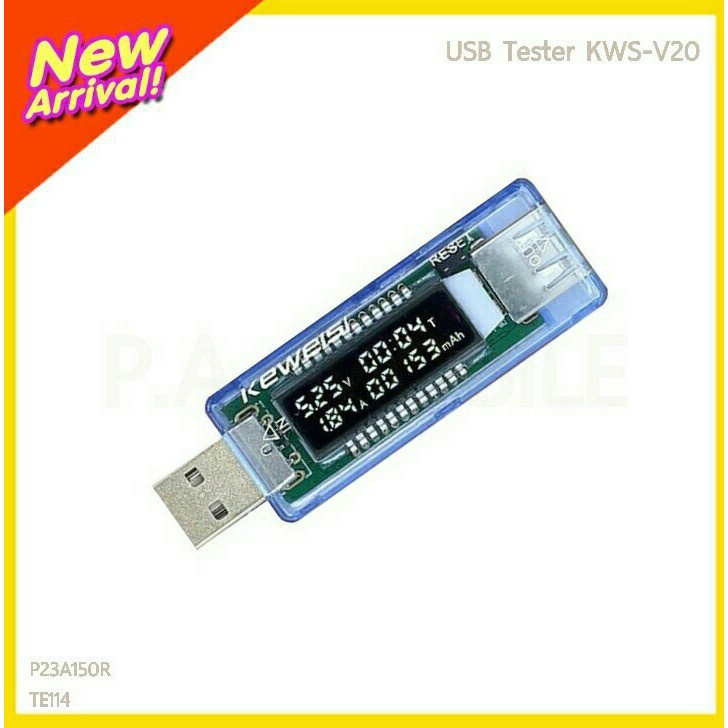 ถูกคอนเฟิร์ม-usbวัดไฟ-วัดโวลท์usb-usbวัดโวลท์-ตัว-วัดกระแสไฟusb-วัดแรงดันไฟusb-usbวัดแรงดัน-วัดไฟusb-usb-tester-kws-v20