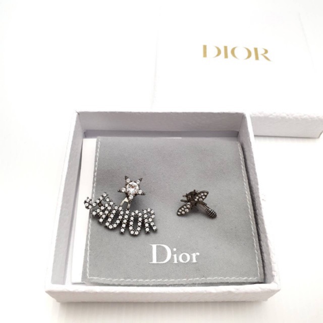 new-dior-earring-อะไหล่เงิน